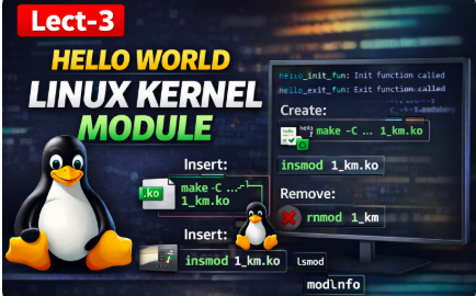 hello world kenrel module