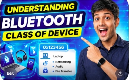 bluetooth tutorial bluetooth device address bluetooth class of device