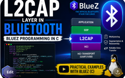 L2CAP layer in bluetooth development - bluez programming in c