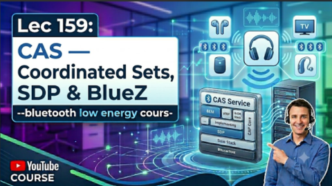 bluetooth le audio development : CAS — Coordinated Sets SDP & BlueZ, what are coordinated sets in ble audio, how CAS works in ble audio