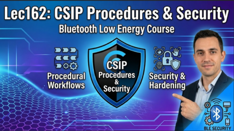 ble audio development course CSIP Procedures & Security, what is CSIP in ble audio, how csip works in ble audio, CSIP in ble audio