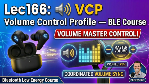 bleaudio programming in c Bluetooth LE Volume Control Profile (VCP), what is VCP in ble audio, how VCP works in ble audio