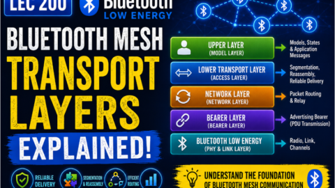 ble mesh programming in c Bluetooth Mesh Transport Layers Explained, how transport layers in ble mesh work? what are transport layers in mesh