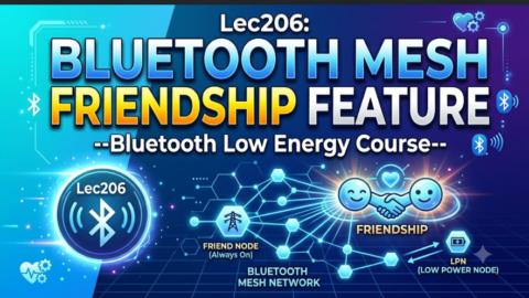 Bluetooth Mesh development in c — Friendship Feature, bluez ble mesh development in c, bluez friendship feature in ble mesh