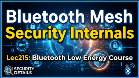 Bluetooth Mesh Security Internals, what are blkuetooth mesh security features, how security works in bluetooth mesh, ble mesh security.