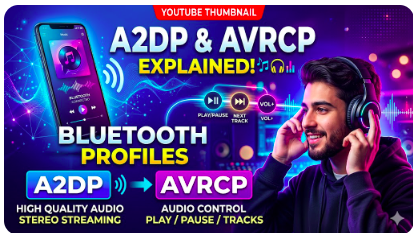 Bluetooth A2DP & AVRCP Profiles