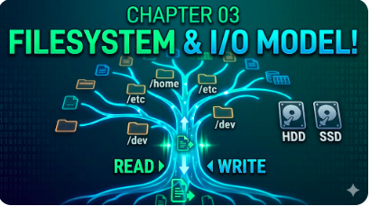 free Linux System Programming course, The Linux Kernel & OS Fundamentals, Shell, Users & Groups, linux Filesystem & I/O Model , Processes, Memory & Libraries, IPC, Signals & Threads, Advanced Topics + Master Interview Q&A