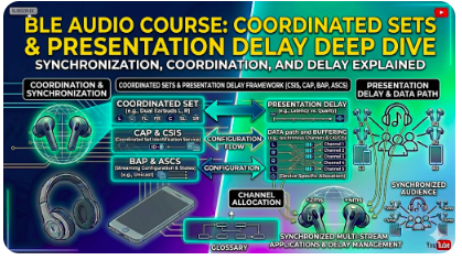 BLE Audio course: Coordinated Sets & Presentation Delay