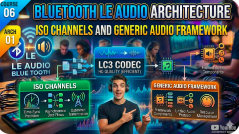 Bluetooth LE Audio Architecture: ISO Channels and Generic Audio Framework