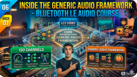 Inside the Generic Audio Framework - bluetooth le audio course