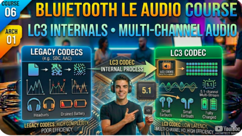 bluetooth le audio course : LC3 Internals, Multi-channel Audio