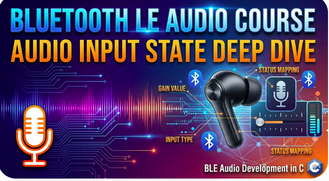 bluetooth le audio course - Audio Input State Deep Dive ...