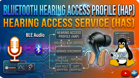 bluetooth le audio tutorial - Bluetooth Hearing Access Service (HAS), what is hearing access service in bluetooth le audio