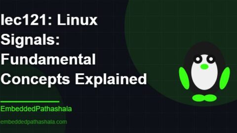 Linux Signals: Fundamental Concepts Explained, free linux system programming course, free linux device drivers course, free embedded linux course, free embedded systems course
