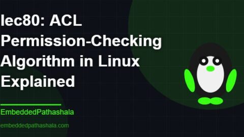 ACL Permission-Checking Algorithm in Linux Explained, free linux system programming course, free linux device drivers course, free embedded linux course, free embedded systems course