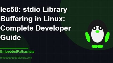 stdio Library Buffering in Linux: Complete Developer Guide, free linux system programming course, free linux device drivers course, free embedded linux course, free embedded systems course