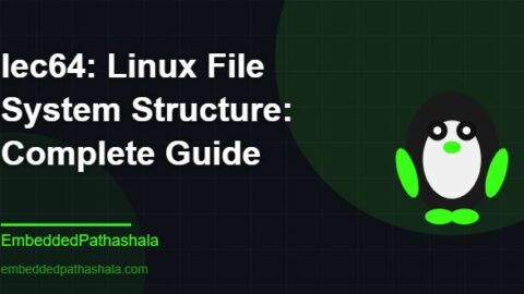 Linux File System Structure: Complete Guide, free linux system programming course, free linux device drivers course, free embedded linux course, free embedded systems course