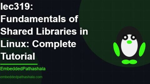 Fundamentals of Shared Libraries in Linux: Complete Tutorial, free linux system programming course, free linux device drivers course, free embedded linux course, free embedded systems course