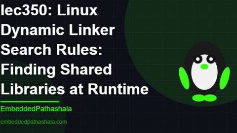 Linux Dynamic Linker Search Rules: Finding Shared Libraries at Runtime, free linux system programming course, free linux device drivers course, free embedded linux course, free embedded systems course