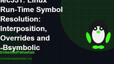 Linux Run-Time Symbol Resolution: Interposition, Overrides and -Bsymbolic, free linux system programming course, free linux device drivers course, free embedded linux course, free embedded systems course