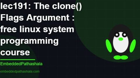 The clone() Flags Argument : free linux system programming course, free linux system programming course, free linux device drivers course, free embedded linux course, free emabedded systems course