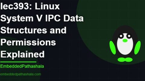 Linux System V IPC Data Structures and Permissions Explained, free linux system programming course, free linux device drivers course, free embedded linux course, free embedded systems course