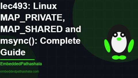 Linux MAP_PRIVATE, MAP_SHARED and msync(): Complete Guide, free linux system programming course, free linux device drivers course, free embedded linux course, free embedded systems course