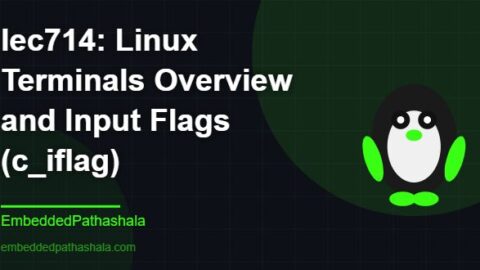 Linux Terminals Overview and Input Flags (c_iflag), free linux system programming course, free linux device drivers course, free embedded linux course, free embedded systems course