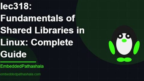 Fundamentals of Shared Libraries in Linux: Complete Guide, free linux system programming course, free linux device drivers course, free embedded linux course, free embedded systems course