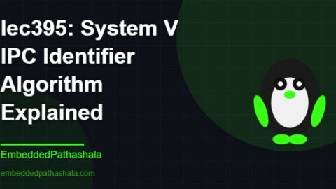 System V IPC Identifier Algorithm Explained, free linux system programming course, free linux device drivers course, free embedded linux course, free embedded systems course