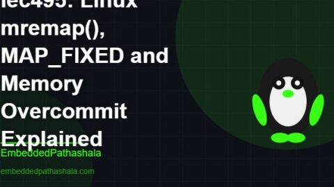 Linux mremap(), MAP_FIXED and Memory Overcommit Explained, free linux system programming course, free linux device drivers course, free embedded linux course, free embedded systems course