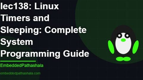 Linux Timers and Sleeping: Complete System Programming Guide, free linux system programming course, free linux device drivers course, free embedded linux course, free embedded systems course