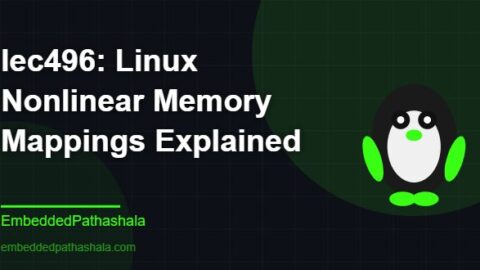 Linux Nonlinear Memory Mappings Explained, free linux system programming course, free linux device drivers course, free embedded linux course, free embedded systems course
