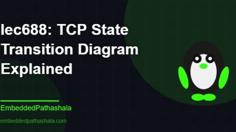 TCP State Transition Diagram Explained, free linux system programming course, free linux device drivers course, free embedded linux course, free embedded systems course