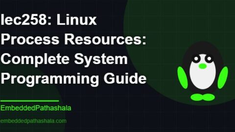 Linux Process Resources: Complete System Programming Guide, free linux system programming course, free linux device drivers course, free embedded linux course, free embedded systems course