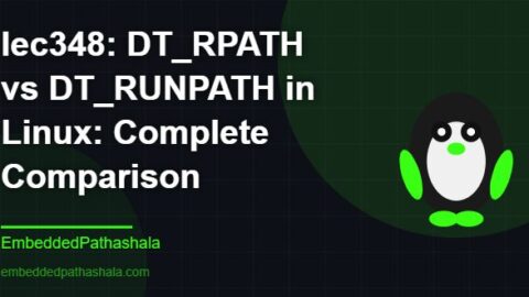 DT_RPATH vs DT_RUNPATH in Linux: Complete Comparison, free linux system programming course, free linux device drivers course, free embedded linux course, free embedded systems course