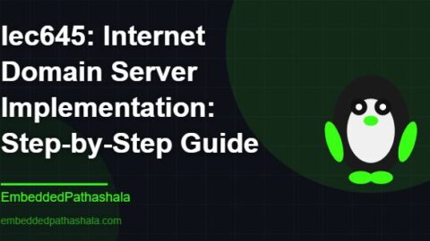 Internet Domain Server Implementation: Step-by-Step Guide, free linux system programming course, free linux device drivers course, free embedded linux course, free embedded systems course