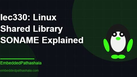 Linux Shared Library SONAME Explained, free linux system programming course, free linux device drivers course, free embedded linux course, free embedded systems course