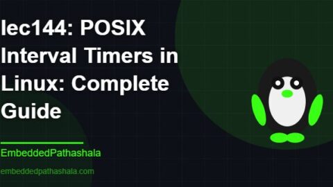 POSIX Interval Timers in Linux: Complete Guide, free linux system programming course, free linux device drivers course, free embedded linux course, free embedded systems course