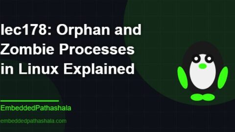 Orphan and Zombie Processes in Linux Explained, free linux system programming course, free linux device drivers course, free embedded linux course, free embedded systems course
