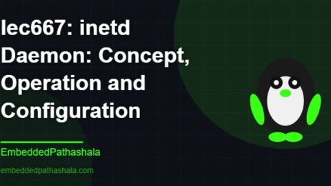 inetd Daemon: Concept, Operation and Configuration, free linux system programming course, free linux device drivers course, free embedded linux course, free embedded systems course