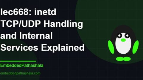 inetd TCP/UDP Handling and Internal Services Explained, free linux system programming course, free linux device drivers course, free embedded linux course, free embedded systems course