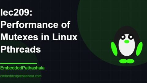Performance of Mutexes in Linux Pthreads, free linux system programming course, free linux device drivers course, free embedded linux course, free embedded systems course