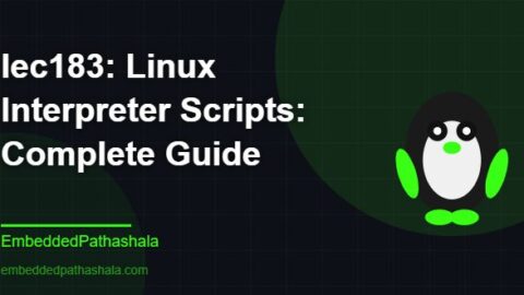 Linux Interpreter Scripts: Complete Guide, free linux system programming course, free linux device drivers course, free embedded linux course, free embedded systems course
