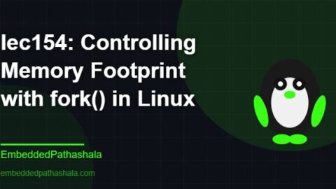Controlling Memory Footprint with fork() in Linux, free linux system programming course, free linux device drivers course, free embedded linux course, free embedded systems course