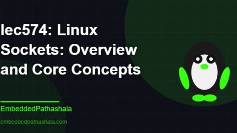 Linux Sockets: Overview and Core Concepts, free linux system programming course, free linux device drivers course, free embedded linux course, free embedded systems course
