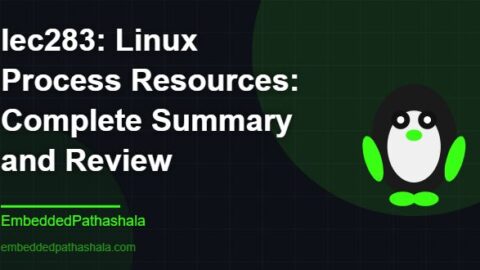 Linux Process Resources: Complete Summary and Review, free linux system programming course, free linux device drivers course, free embedded linux course, free embedded systems course