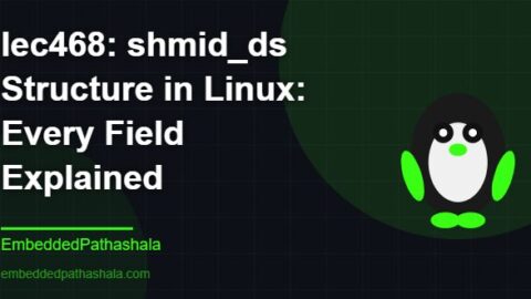 shmid_ds Structure in Linux: Every Field Explained, free linux system programming course, free linux device drivers course, free embedded linux course, free embedded systems course