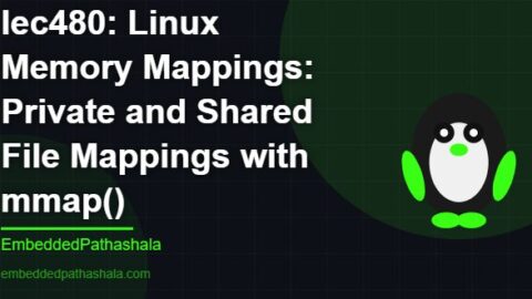 Linux Memory Mappings: Private and Shared File Mappings with mmap(), free linux system programming course, free linux device drivers course, free embedded linux course, free embedded systems course