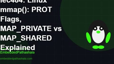 Linux mmap(): PROT Flags, MAP_PRIVATE vs MAP_SHARED Explained, free linux system programming course, free linux device drivers course, free embedded linux course, free embedded systems course